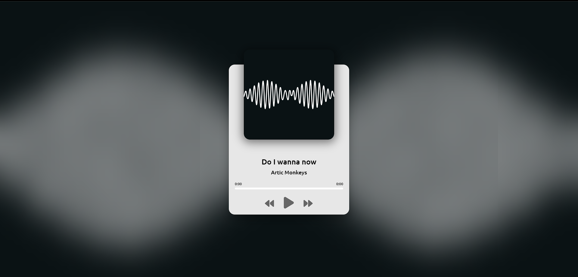 Player de música com interface moderna e funcionalidades avançadas